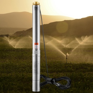 Pompa submersibila pentru fantani adanci VEVOR 4SDM414, 1100W, debit 7.1 mh, cablu 19.4m - Img 8
