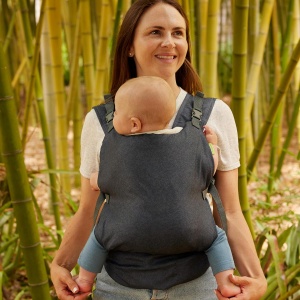 Port-bebe Infantino Fold Go 2-in-1, Compact, Usor, pentru copii 5,5-18 kg, Gri - Img 7