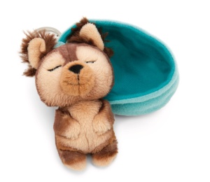 Porte-chei NICI Yorkshire Terrier 8cm in cosulet albastru - cadou ideal - Img 4