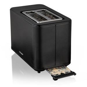 Prajitor de paine digital Cloer 3930 pentru 2 felii functie tactila 750-900 W afisare timp ramas functie de dezghetare functie de reincalzire atasamen - Img 7