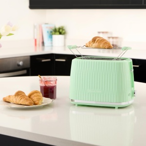 Prajitor de paine Russell Hobbs [pentru 2 felii] Eden (6 niveluri de rumenire, functie de ridicare, dezghetare, functie de reincalzire si oprire, sertar pentru firimituri, atasament pentru chifle, fistic 27374-56 - Img 7