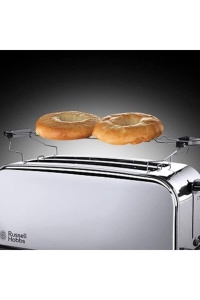 Prajitor de paine Russell Hobbs Victory 23520-56 2 felii Inox 6 trepte de rumenire Functie decongelare - Img 5