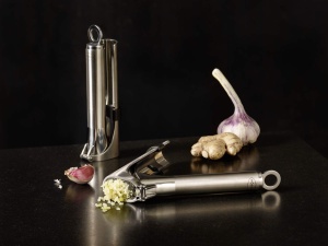 Presa de usturoi ROSLE din inox sita rabatabila compatibila cu masina de spalat vase - Img 2