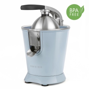 Presa electrica pentru citrice SWEISS ZEST6, 160 W, albastra, cu sistem anti-picurare - Img 3