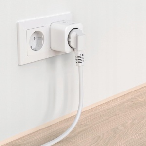 Priza inteligenta Hama WLAN Matter 3680W Control prin aplicatie si voce Alb - Img 9