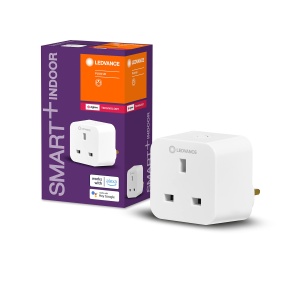 Priza Inteligenta LEDVANCE cu Zigbee, 16A, Control Vocala, Alb