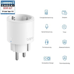 Priza inteligenta TP-Link Tapo P115, control consum energie, compatibila Google Home si Alexa - Img 2