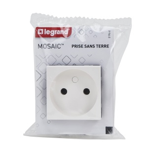 Priza Legrand Mosaik Breeze 16A Alb Protectie Copii - Img 5