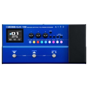 Procesor de efecte pentru bas BOSS GX-1B, ultraportabil, Bluetooth, 16 amplificatoare