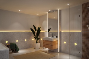 Profil LED Paulmann 78404, 1m, Alu eloxat, IP44, cu difuzor - Img 5