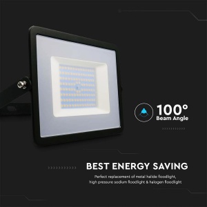 Proiector LED V-TAC 30W, 2510 Lumen, IP65, Aluminium, Culoare Neagra - Img 5