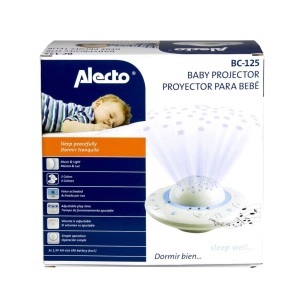 Proiector pentru Somn Alecto BC-125 cu 3 Culori, Melodii Linistitoare, Portabil - Img 5