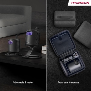 Proiector portabil Thomson Vega PG35B Full HD cu Google TV si acumulator - Img 9