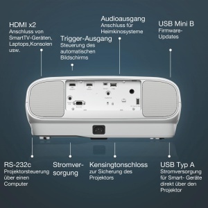 Projektor Epson EH-TW7100 4K PRO UHD 3000 Lumen 500 inch - Img 2