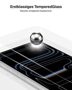 Protectie Display TemperedGlass Belkin pentru iPhone 18 Pro Max17 Pro Max, 2 bucati - Img 4