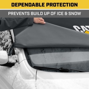 Protectie pentru parbriz auto CAT, 198 cm x 109 cm, impermeabila, cu magneti - Img 4