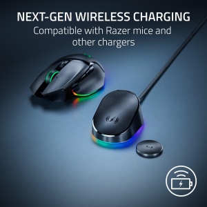 Puck de incarcare wireless Razer, compatibil cu Razer Basilisk V3 Pro, 33 mm - Img 3