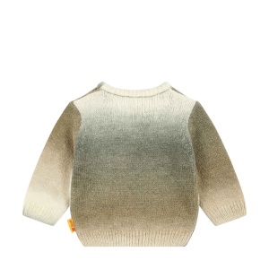Pulover pentru copii Steiff, model Sesame, 80 EU, cu design Teddy - Img 2