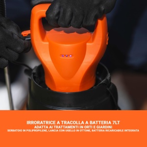 Pulverizator electric Black Decker 7L, portocaliunegru, cu lanse din aluminiu - Img 7