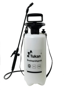 Pulverizator sub presiune TUKAN 5 litri Pulverizator de gradina si pulverizator pentru protectia culturilor Capacitate 5 L Duza reglabila Sticla de pu - Img 1