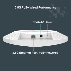 Punct de acces WiFi 6 TP-Link Festa F67, 5400 Mbps, PoE, design compact - Img 4