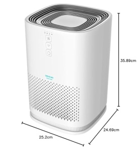 Purificator de aer Cecotec TotalPure 1500 Connected 26W Filtrare 3 trepte Wi-Fi - Img 7
