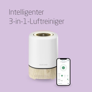 Purificator de aer Maxi-Cosi Clean 3-in-1, Filtru HEPA H13, Lumina de veghe si sunete relaxante - Img 4