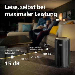 Purificator de aer Philips AC422111, HEPA NanoProtect, 600 mh, pentru 156 m - Img 5