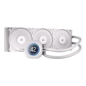 Racitor CPU Corsair Nautilus 360 RS LCD 360mm AIO Alb