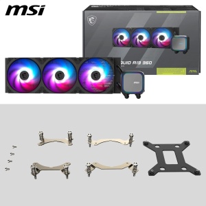 Racitor CPU MSI MAG CORELIQUID A13 360, Design ARGB, Performanta Eficienta - Img 8