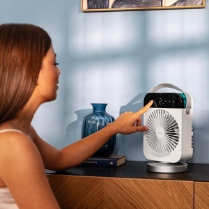 Racitor de aer Cecotec EnergySilence 600, 300 ml, control tactil, oscilare - Img 4