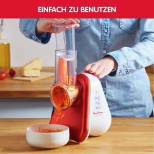 Racitor electric Moulinex DJ7535, 150W, 3 in 1, rosu - Img 6