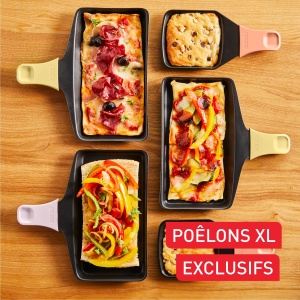 Racleta multifunctionala Tefal RE650J10, 1450W, 8 persoane, XL si standard - Img 6