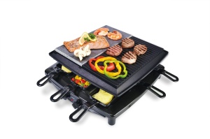Raclette Steba RC 4 Plus, 8 persoane, gratar cu piatra naturala, Made in Germany - Img 6