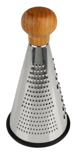 Radea din inox Fackelmann 31036, 3 grosimi, maner din lemn FSC, 24 x 12 cm - Img 2