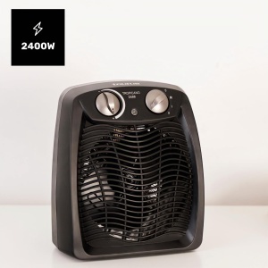 Radiator electric Taurus Tropicano 2400W, 2 trepte de putere, negru - Img 2