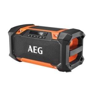 Radio Bluetooth AEG BRSP18-0 18V IP54 USB AMFM LCD Display