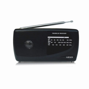 Radio Multiband Haeger, FMMWLW, cu antena telescopica si mufa pentru casti