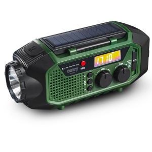 Radio portabil Camry CR 1919, Bluetooth 5.0, 4000mAh, cu panou solar - Img 4