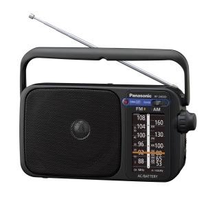 Radio portabil Panasonic RF-2400DEG-K, tuner FMAM, baterii sau alimentare la retea, negru - Img 7