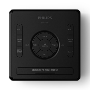 Radioul cu ceas Philips TAR465010, DABFM, afisaj LCD, USB-C, functie duala alarma - Img 3
