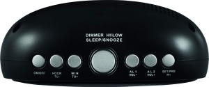Radiowecker ECG RB 010 Negru cu Display LED Alb si FM Tuner - Img 3