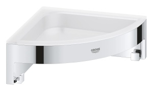 Raft pentru sapun GROHE Start Cube, crom, montare usoara, design elegant