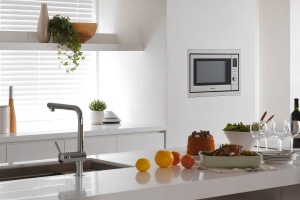 Rama de incorporare pentru microunde NN-TK81KCSCP din inox, dimensiuni 60 x 39,5 x 52,5 cm - Img 3