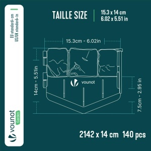 Rasenkante din Plastic VOUNOT 21,4 m Design Steinoptik, Stabilitate si Flexibilitate - Img 3