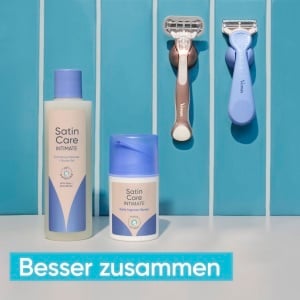 Rasiera pentru femei Gillette Venus Intimate, 10 lame, albastru, cu Aloe Vera - Img 9