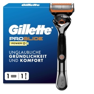 Rasierer Gillette Fusion5 Proglide Power, Metal, Negru