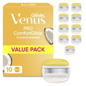 Rasior pentru femei Gillette Venus Pro ComfortGlide cu 5 lame, cu miros de cocos