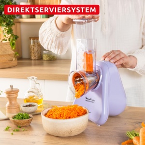 Rasnita electrica legume Moulinex Fresh Express DK8546E0, 4-in-1, compacta, mov - Img 5