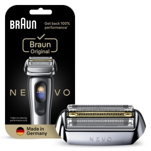Rasoir electric Braun NEVO, Scherkopf, argintiu, tehnologie AeroTouch